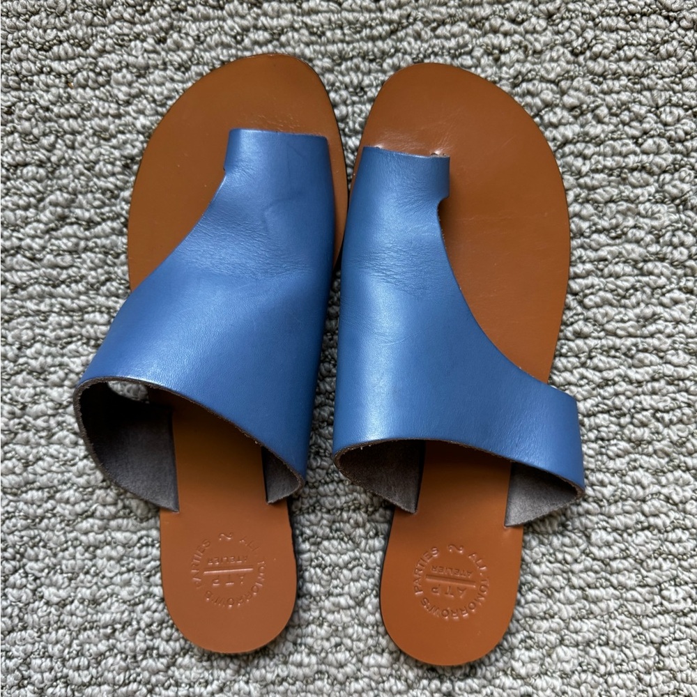 ATP Atelier Rosa Sandals, Sky Blue, Size 36 - Picture 3 of 6